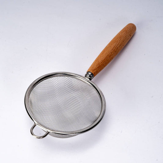 Matcha / Tea Strainer with Wooden Handle