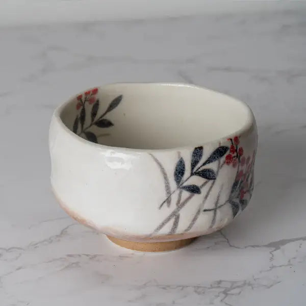 Nanten Red Berries Mini Matcha Bowl