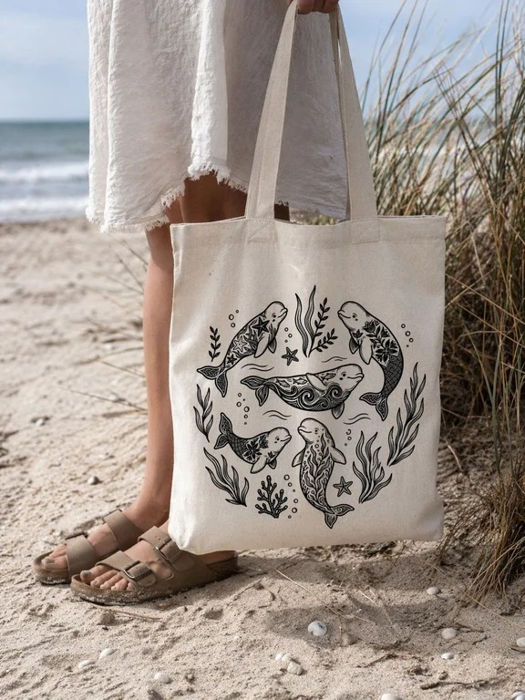 "Baluga" Tote Bag