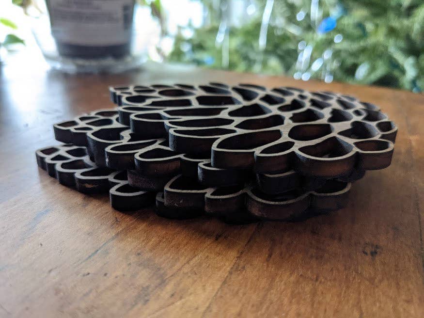 Handmade Pinecone Coaster (Set of 4)