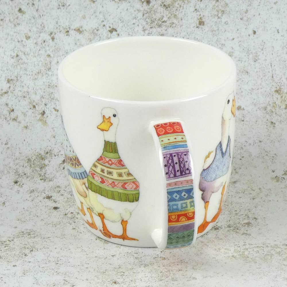Dapper Ducks China Mug With Gift Box