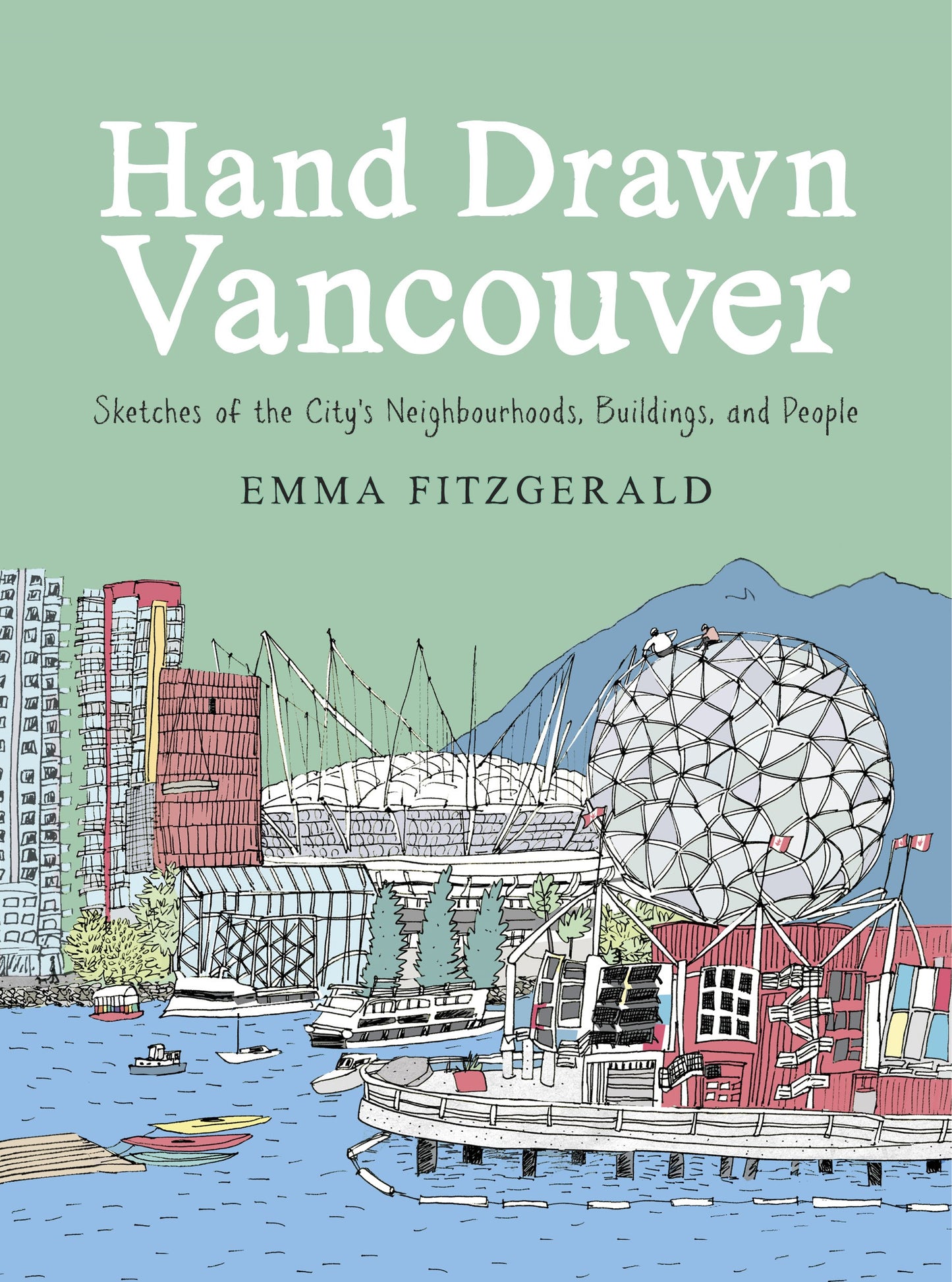 Libro de Vancouver dibujado a mano