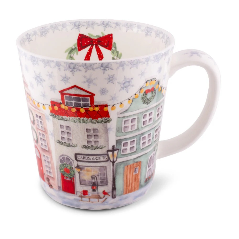 Winter Houses- Large Mug