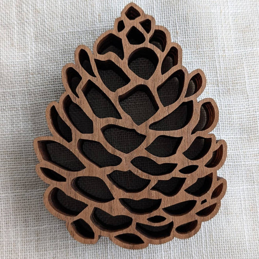 Handmade Pinecone Coaster (Set of 4)