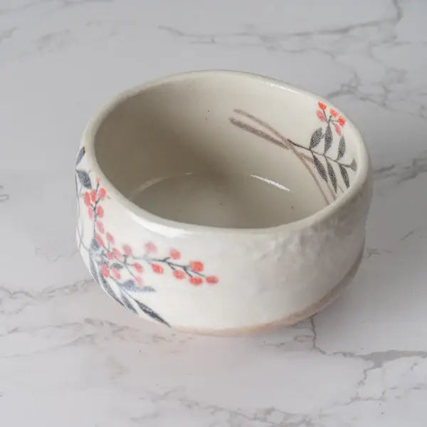 Nanten Red Berries Mini Matcha Bowl