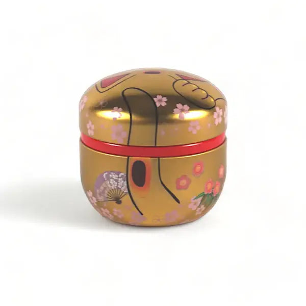 Tea Leaves Container 3.5 FL Oz Lucky Cat