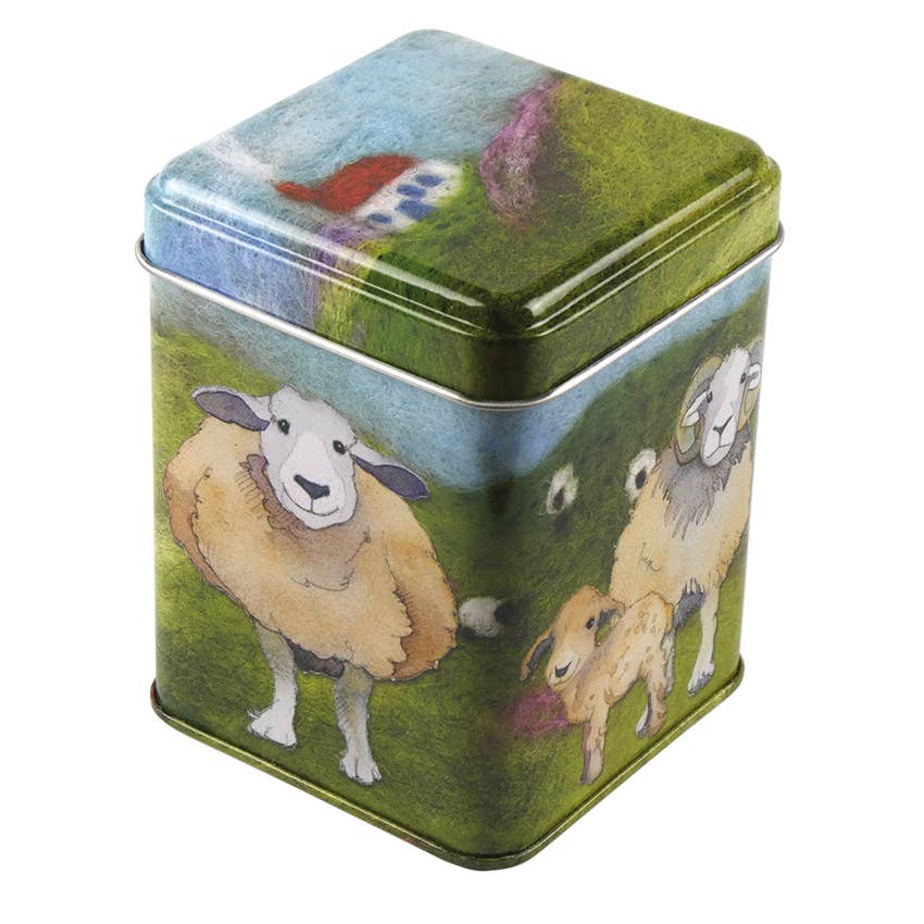 Felted Sheep Tin (100g)