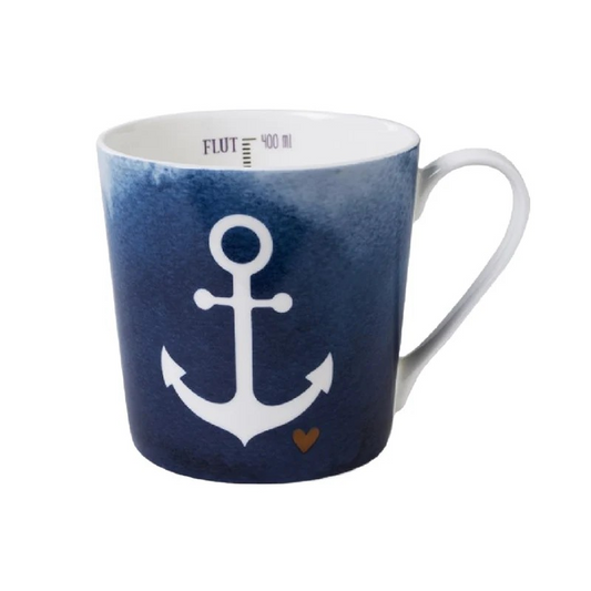 Blue Anchor Mug