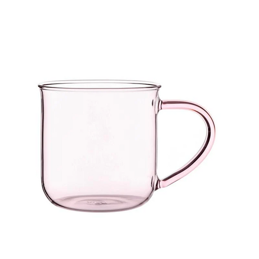 VIVA - Pink Glass Cup (14oz)
