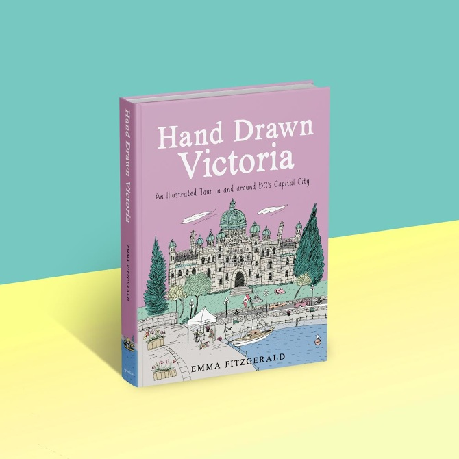 Hand Drawn Victoria Book (Signed by Author)