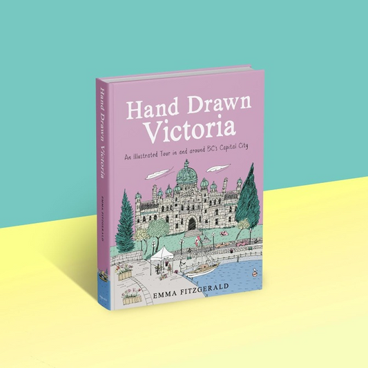 Hand Drawn Victoria Book (Pre-order for Book Signing May 4th, 2024)