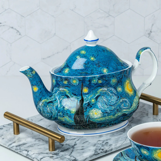 McIntosh - Van Gogh Starry Night Teapot (1.4L/ 48oz)