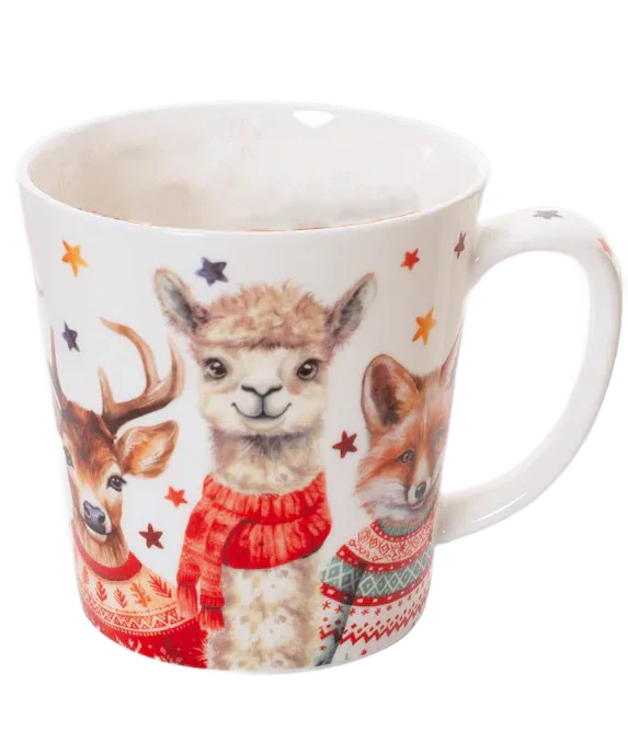 Gorrión y Robin - Taza grande 