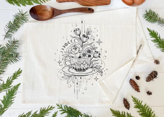 "Tea Cup" Tea Towel