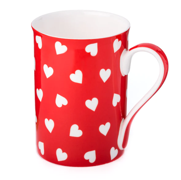 McIntosh - Hearts on Red (Classico Mug)