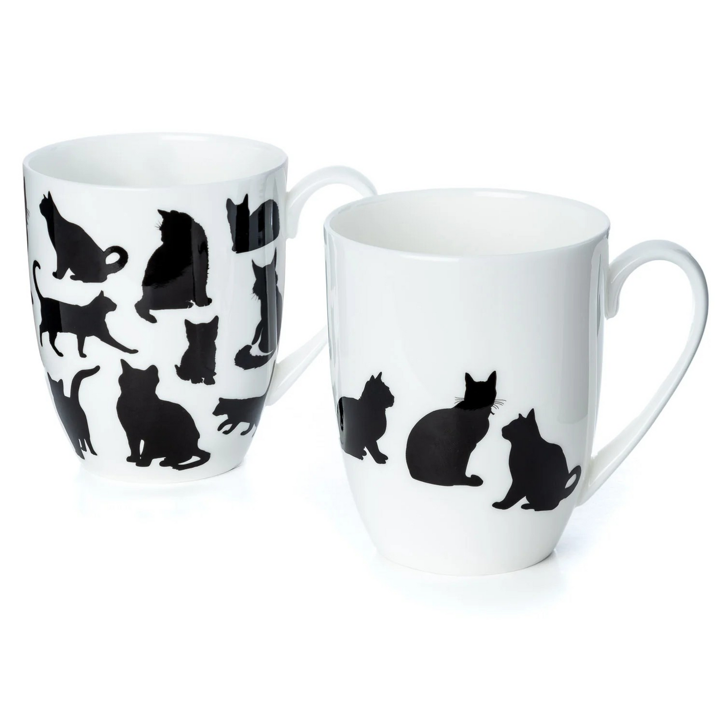 McIntosh - Cat Silhouette (Mug Pair)