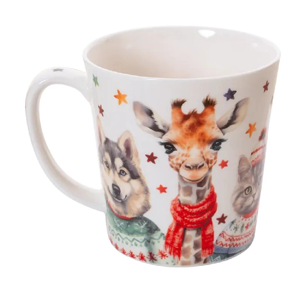 Gorrión y Robin - Taza grande 