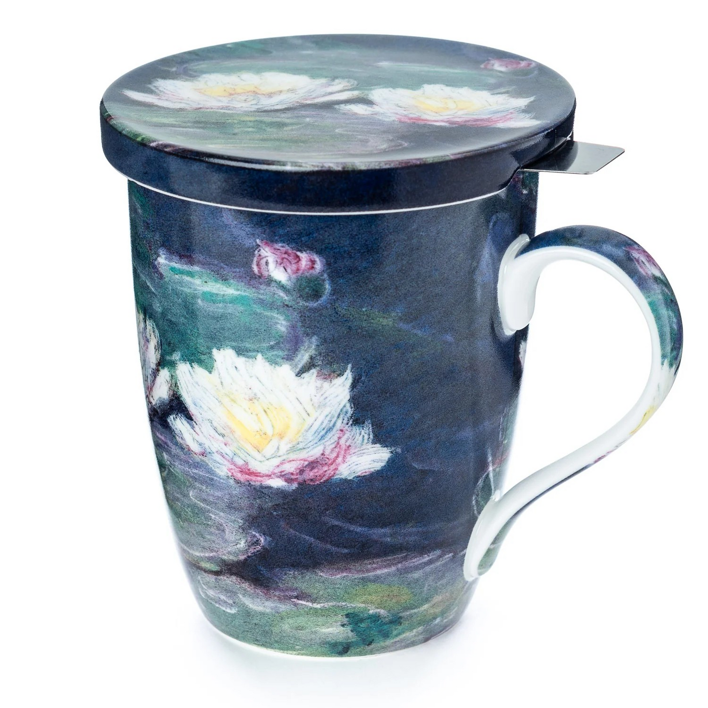 McIntosh- Monet, 'Water Lilies' (Tea Mug w/ Infuser)