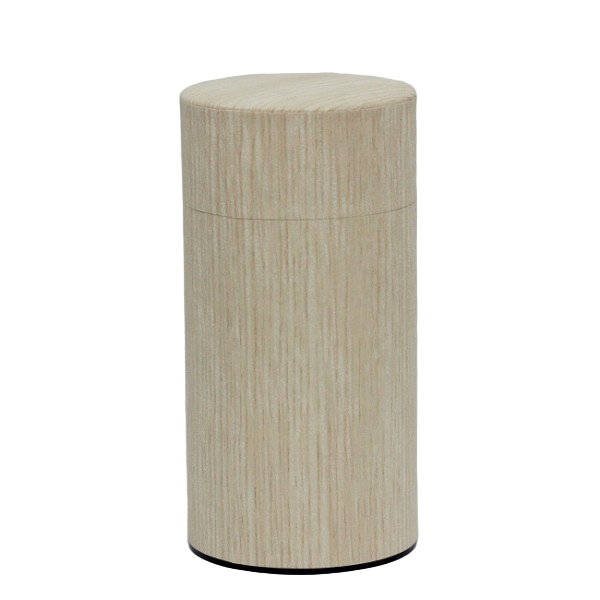 50g Oak Wood Wrapped Canister