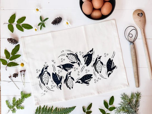 "Penguin" Tea Towel