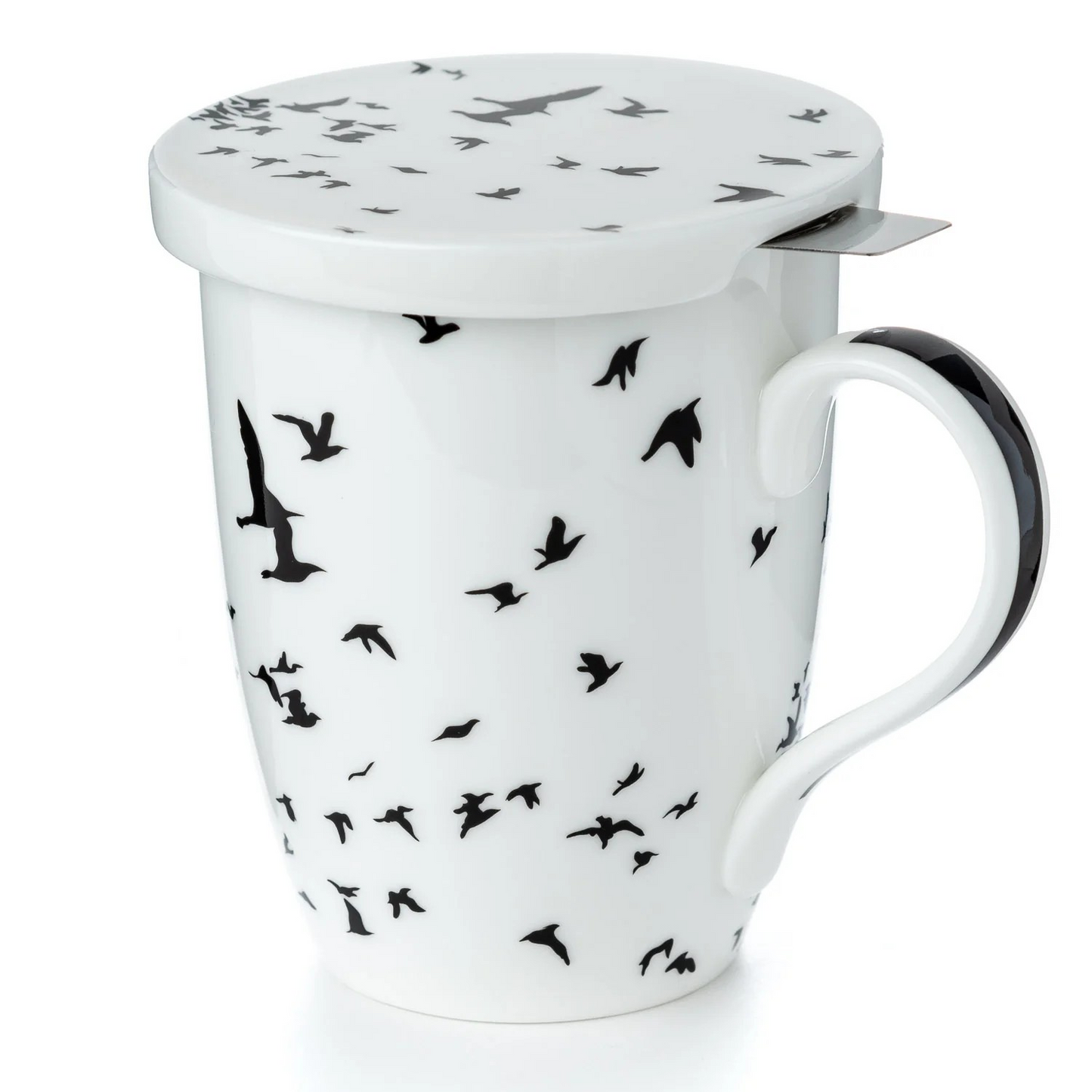 McIntosh - 'Bird Silhouettes' (Tea Mug w/ Infuser)