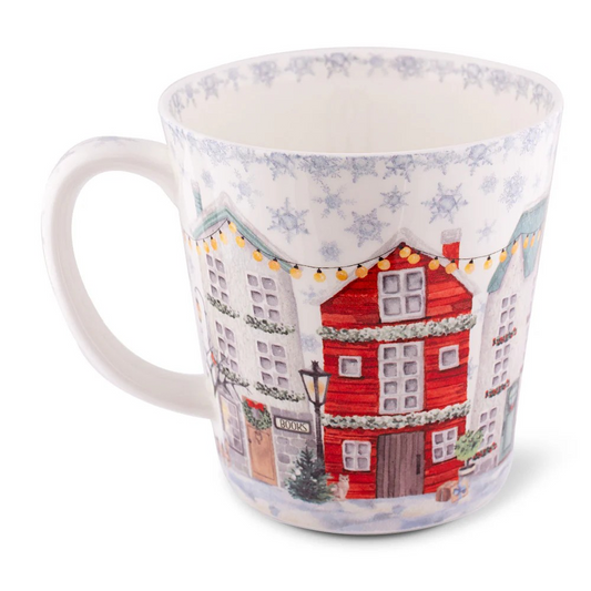 Winter Houses- Large Mug
