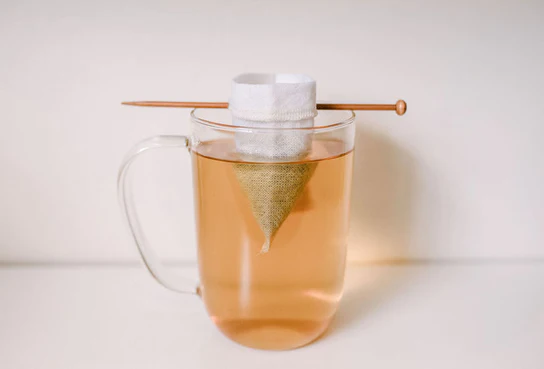 Reusable Tea Bags w/ Balancing Stick