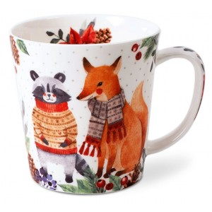 Fox 'N' Raccoon - Large Mug