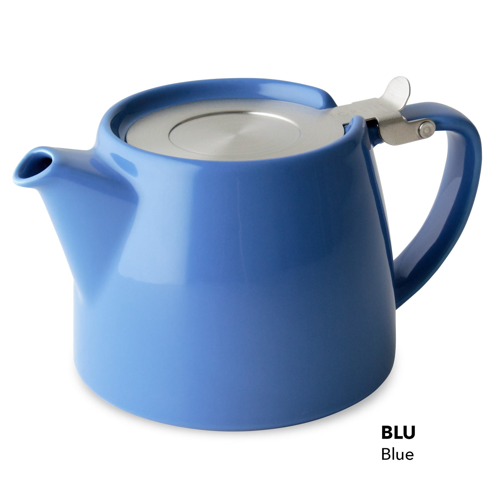FORLIFE Stump Teapot 18oz (10colours) Blue Teapot Tea & Herb Company