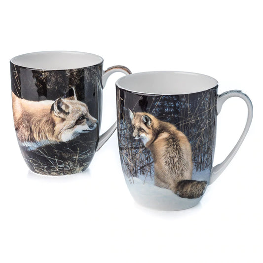 McIntosh - Bateman, Foxes (Mug Pair)