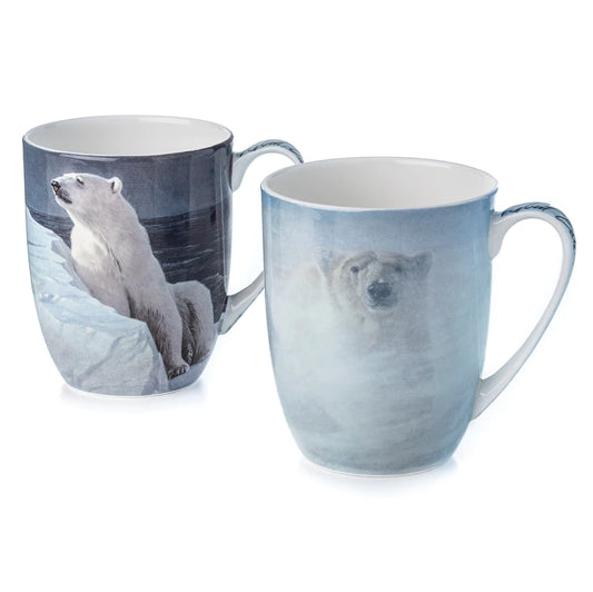McIntosh - Bateman, ours polaires (paire de tasses)