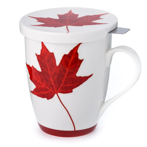 McIntosh - Memories Of Canada (Taza de té con infusor y tapa) 