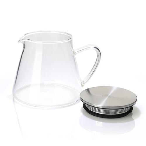 FORLIFE Fuji Glass Teapot with Filter (2 sizes)