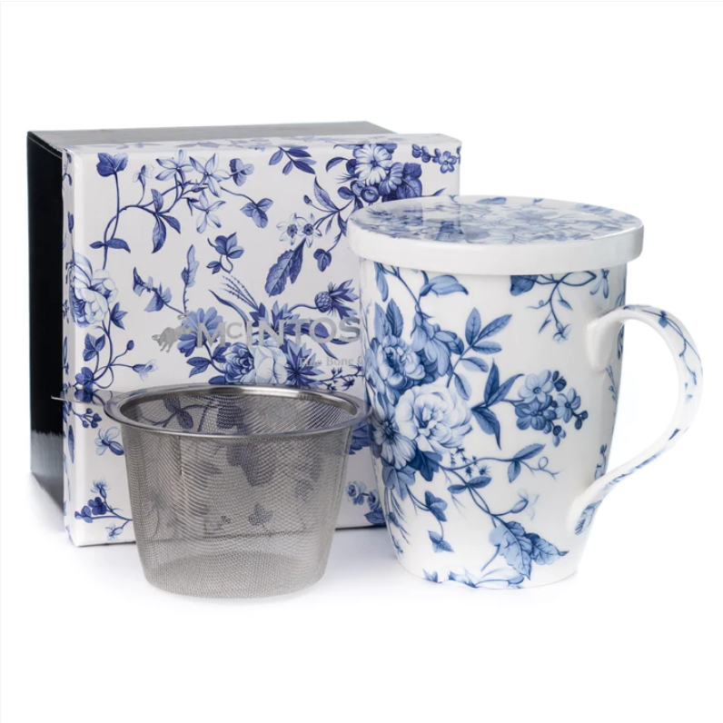 McIntosh - Always in Bloom (Tea Mug w/ Infuser & lid)