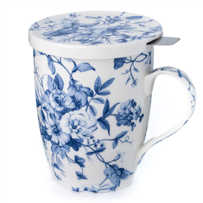 McIntosh - Always in Bloom (tasse à thé avec infuseur et couvercle) – Blue  Teapot Tea & Herb Company
