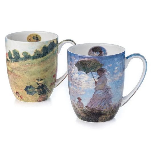 McIntosh - Monet Scenes with Women (Mug Pair)