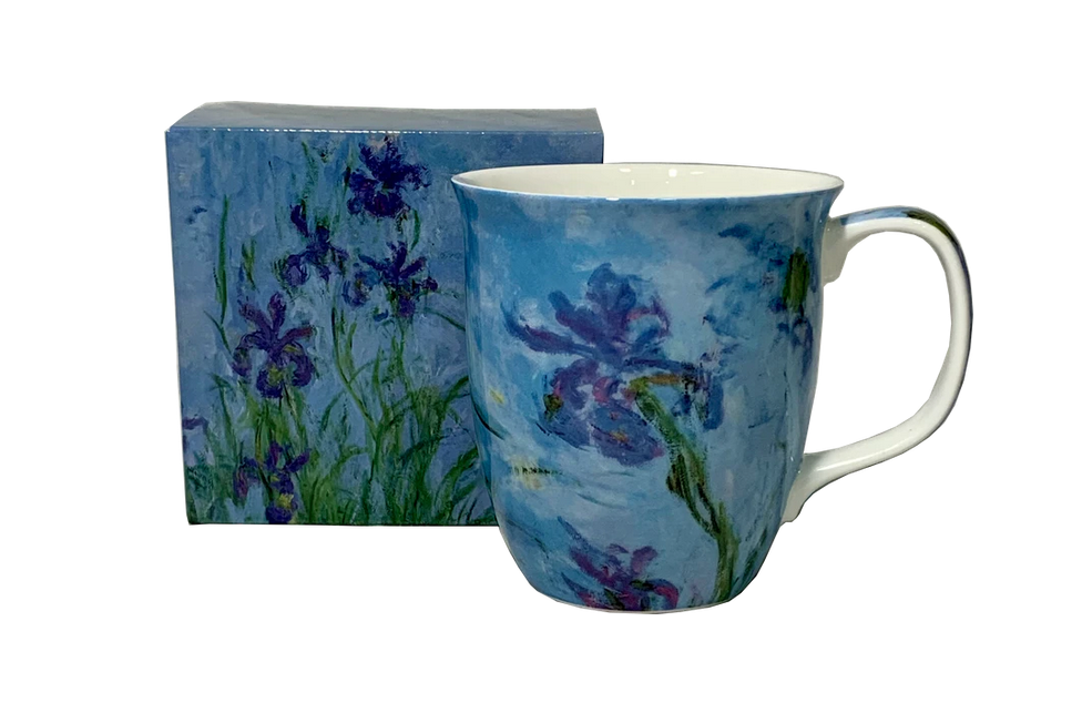 McIntosh - Monet, Lilac Irises (Java Mug)