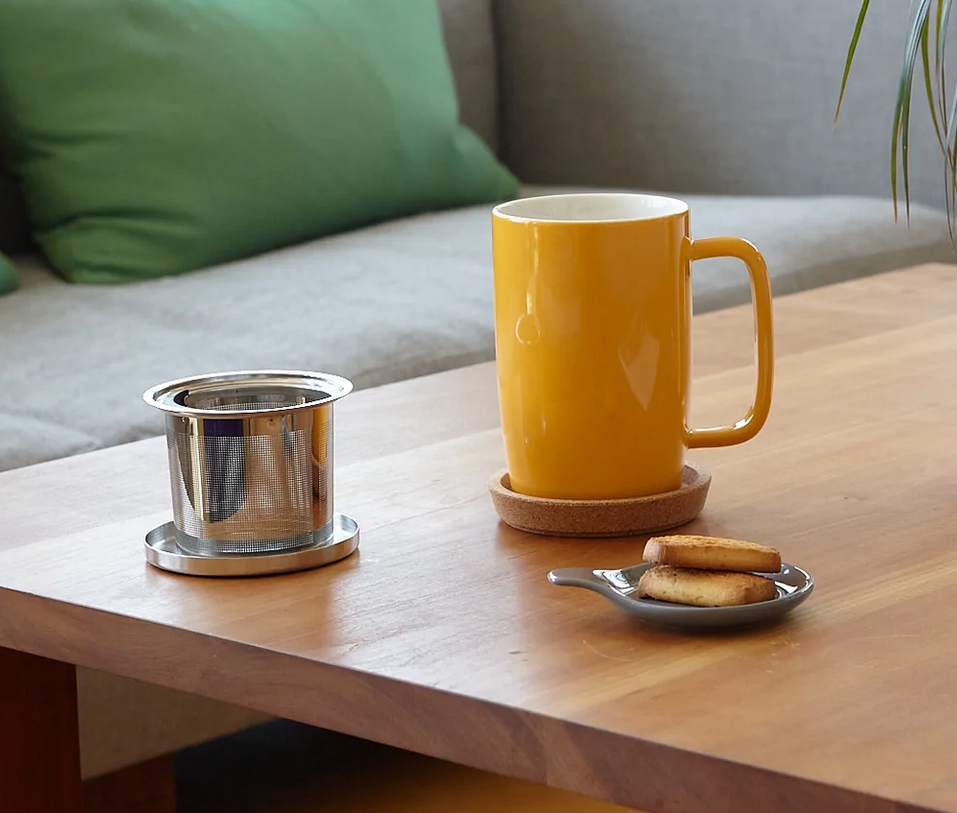 FORLIFE Dew Brew-In-Mug avec infuseur et couvercle (6 couleurs) 18 oz