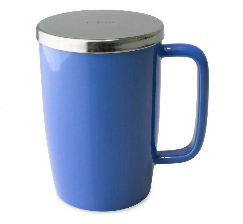 FORLIFE Dew Brew-In-Mug w/infuser & Lid (6 colours) 18oz