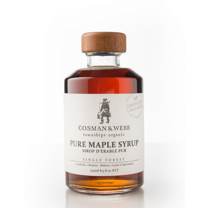 Organic Maple Syrup, Amber Rich Taste 250ml