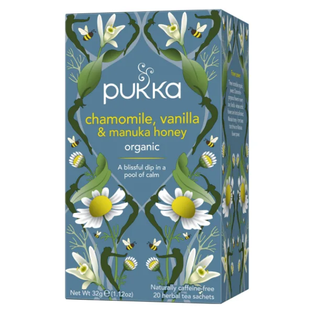 Pukka - Chamomile, Vanilla, & Manuka Honey - Organic