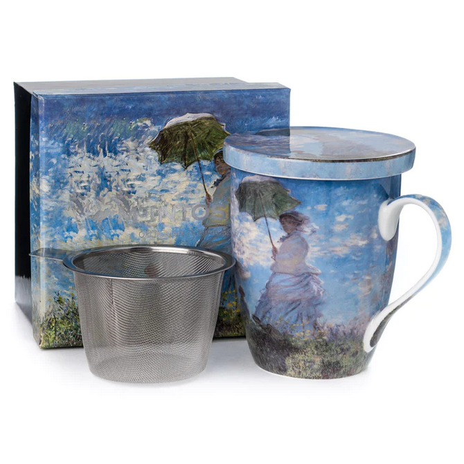 McIntosh - Monet, Girl With Parasol (Tea Mug w/ Infuser)