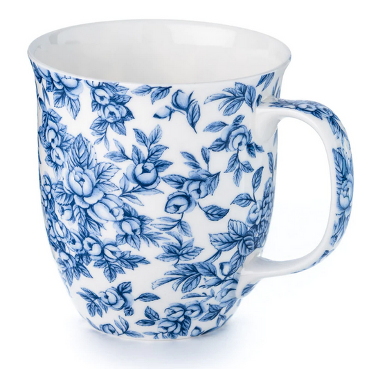 McIntosh - Light Blue Roses (Java Mug)