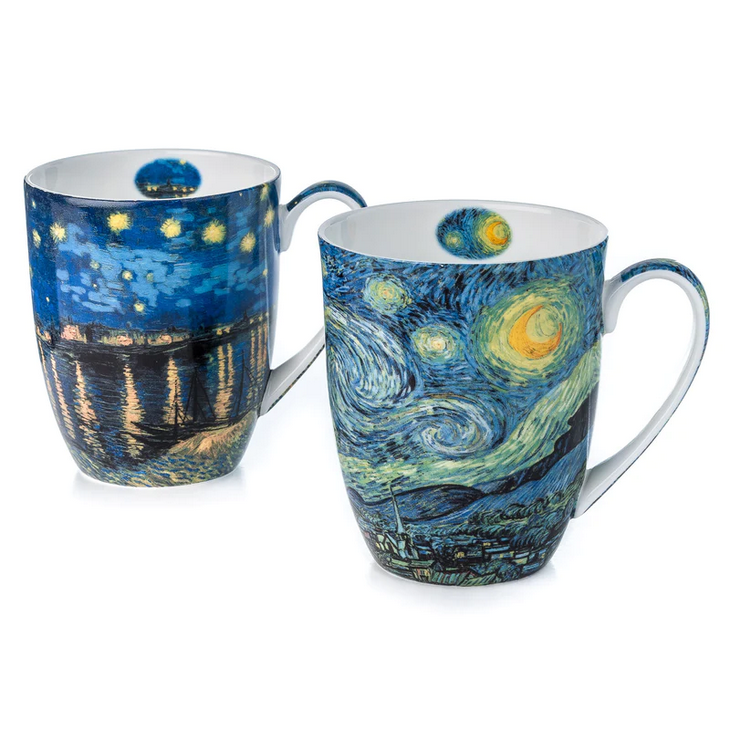 McIntosh - Van Gogh, Noche estrellada (par de tazas)