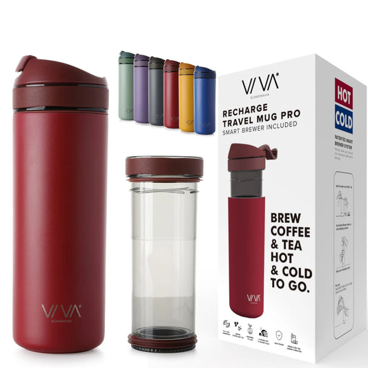 VIVA - Mug de voyage recharge (3 couleurs) 
