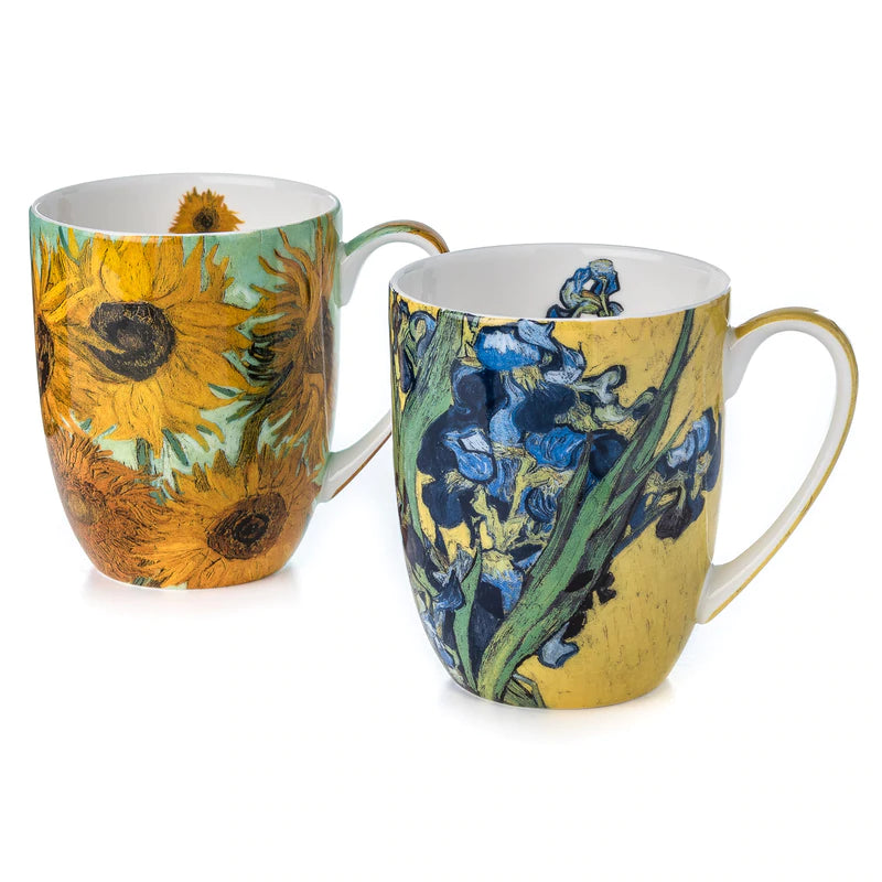 McIntosh - Van Gogh, flores (par de tazas)