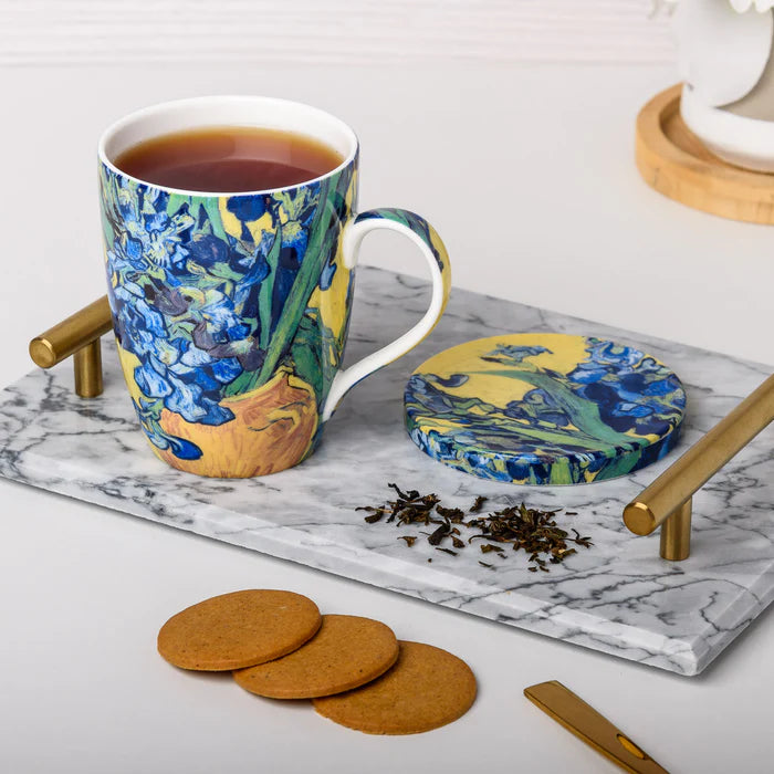 McIntosh - Van Gogh, Iris (Taza de té con infusor)