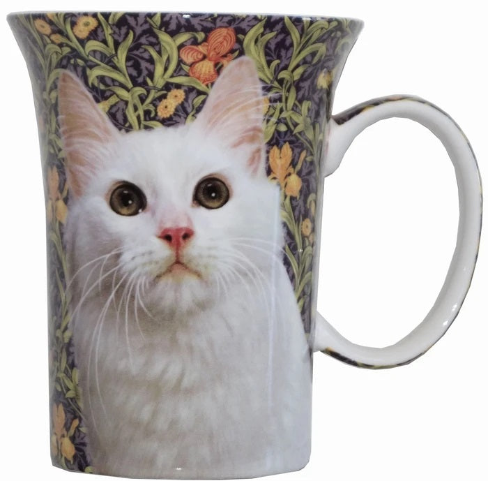 McIntosh - Wnite Cat (Crest Mug)
